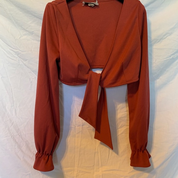 Vintage 70s Crop top and pants Set - Picture 6 of 15